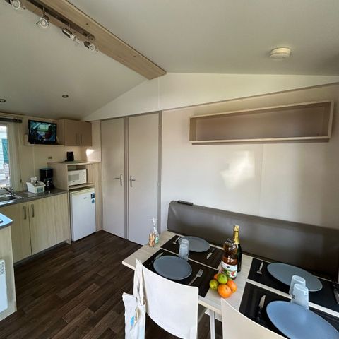 Stacaravan 5 personen - Equilibre 2 slaapkamers 4/5 personen