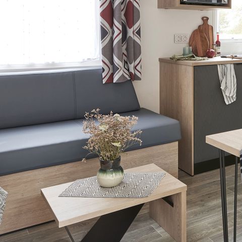 BUNGALOW 6 personnes - GRAND CONFORT 3 chambres - CLIM + TV
