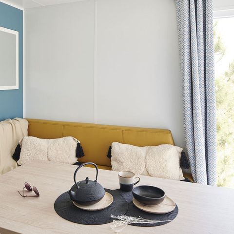 Stacaravan 6 personen - COTTAGE 3 slaapkamers