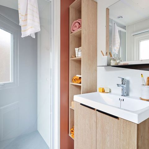 MOBILE HOME 6 people - COMFORT 3 bedrooms - WITH TV WITHOUT AIR CONDITIONING