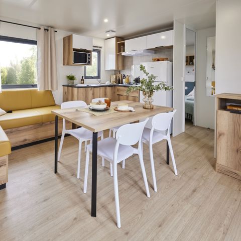 BUNGALOW 6 personnes - COSY GRAND CONFORT - 3 chambres - CLIM - TV