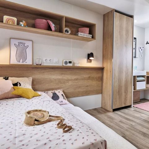 Mobilheim 4 Personen - Premium 3 Zimmer 4 Personen Klimatisiert + TV