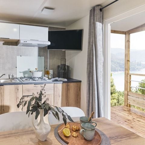 BUNGALOW 4 personnes - D - CABANE 2 Chambres