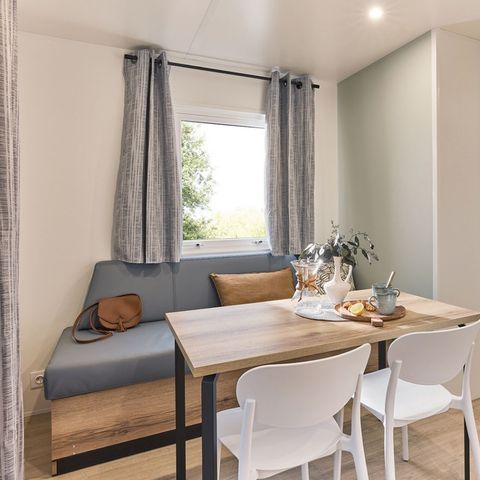 Stacaravan 4 personen - CABANE 2 Slaapkamers