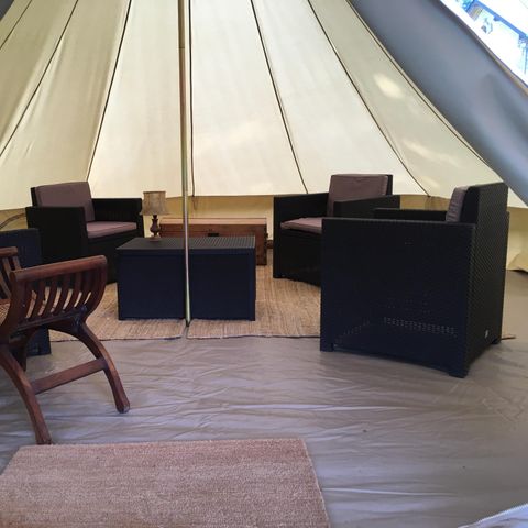 Accommodation 4 persons - GLAMPING BARREL without sanitary facilities