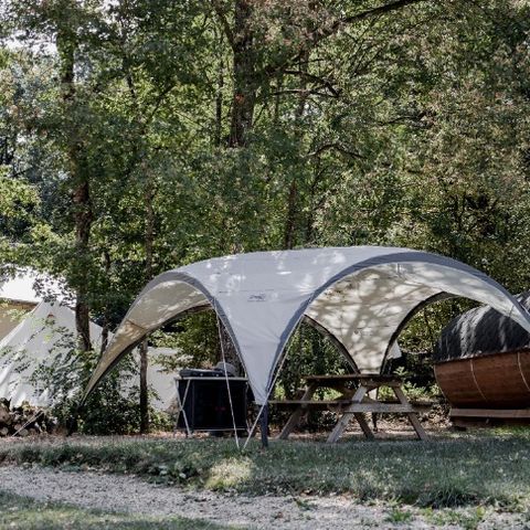 Accommodatie 4 personen - GLAMBLAD zonder sanitair