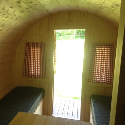 UNUSUAL ACCOMMODATION 4 people - GLAMPING BARREL without sanitary facilities