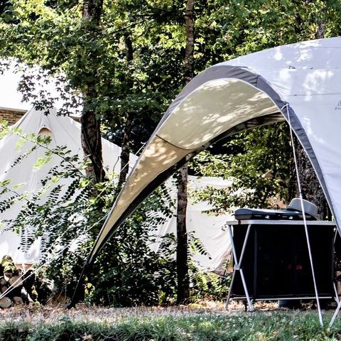 Accommodatie 5 personen - GLAMPING CABANE zonder sanitair
