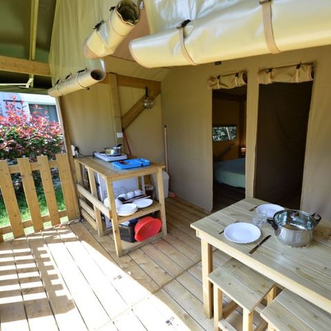 Glamping tent 4 persons
