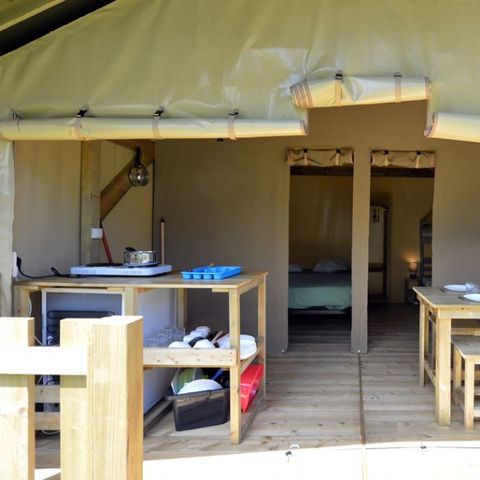 Glamping tent 4 persons