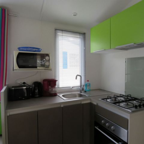 Mobilhome 7 personnes - 3 chambres - Convertible