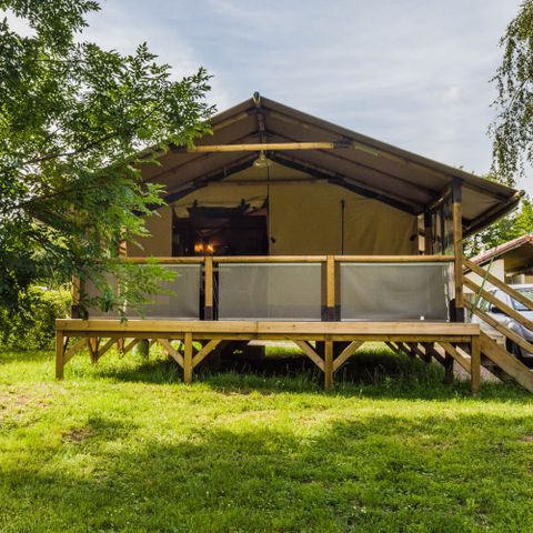 ALBERGUE 5 personas - Lodge con cuarto de baño - 34m² -