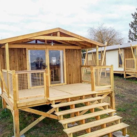 MOBILHOME 4 personnes - LODGE SUR PILOTIS CONFORT +