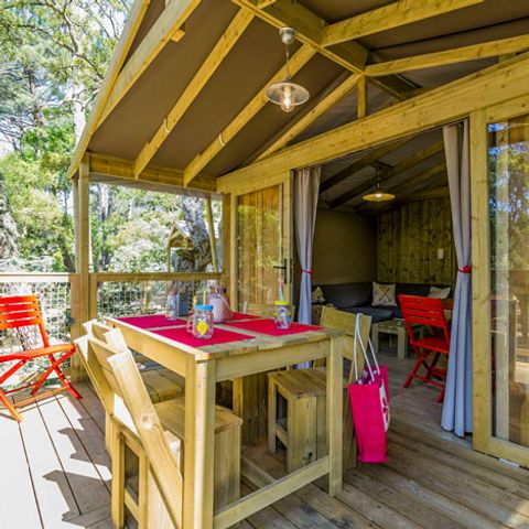 Stacaravan 4 personen - LODGE OP PALEN COMFORT +