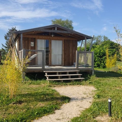 Mobilheim 4 Personen - LODGE AUF STELZEN KOMFORT +