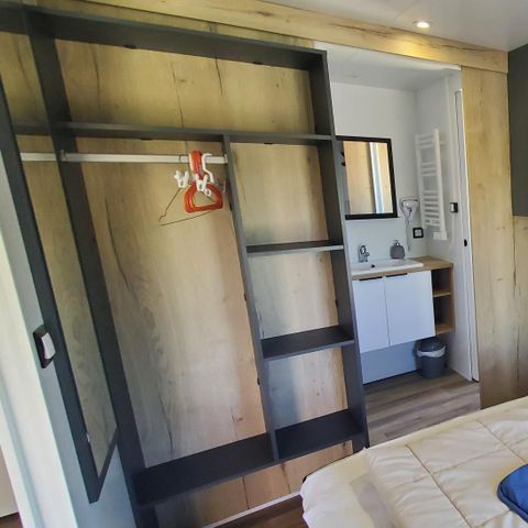MOBILHOME 6 personas - CABAÑA PREMIUM A ORILLAS DE UN LAGO