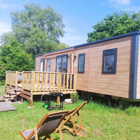 Mobilheim 6 personen - Cottage Privilège 40m2 (3 Zimmer, 2 Bäder) +Klimaanlage + Terrasse