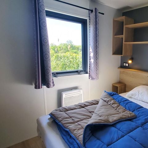 MOBILHOME 4 personnes - Mobil-Home Privilège 2 ch., 2 sdb, 34m² + terrasse 15 m² + climatisation