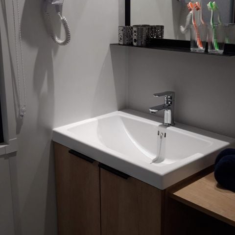 CASA MOBILE 4 persone - Mobil-Home Privilège 2 camere, 2 bagni, 34m² + terrazza 15 m² + aria condizionata