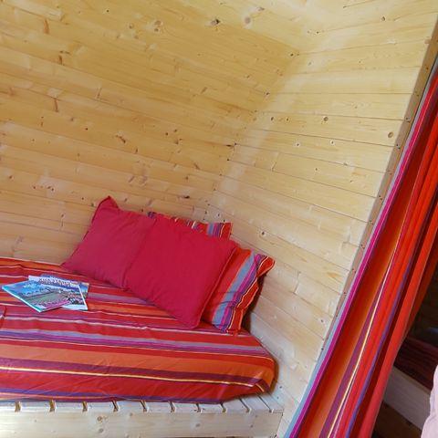 Unique 3 personnes - Tonneau Lodge Confort 11m² (1 chambre)