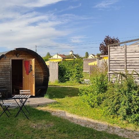 Unique 3 personnes - Tonneau Lodge Confort 11m² (1 chambre)