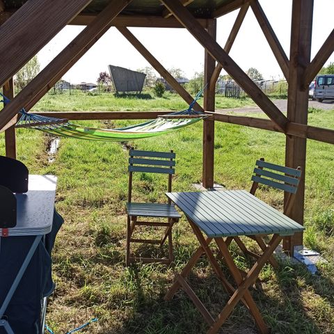 tent 2 personen - Cabatente op stelten