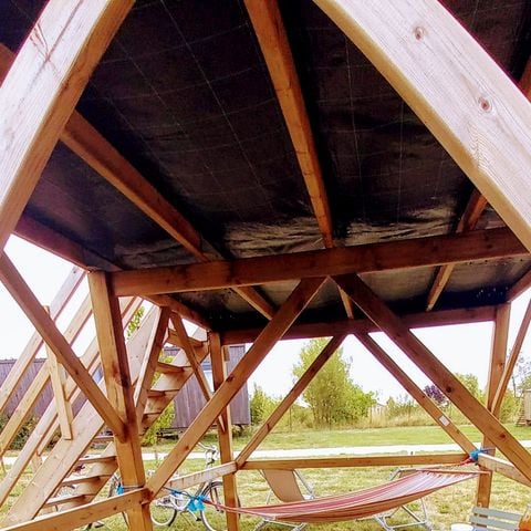 Tent 2 personen - Cabatente op stelten