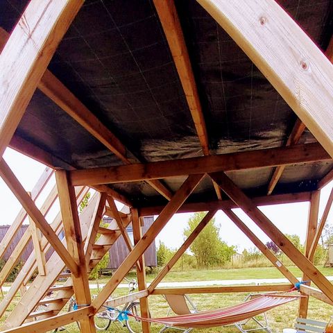 Tente 2 personnes - Cabatente sur pilotis