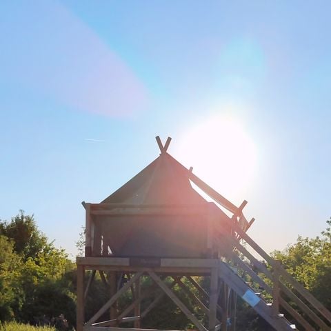 Tent 2 personen - Cabatente op stelten