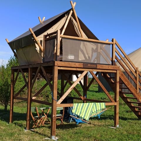 Zelt 2 Personen - Cabatente auf Stelzen