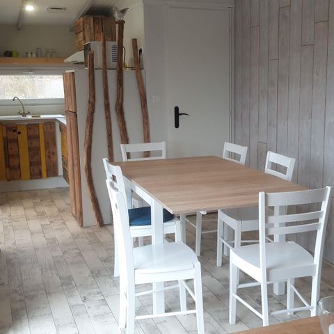 MOBILHOME 6 personas - Cottage Bord d'étang Premium 3 habitaciones 1 baño 36 m² (36 m²)