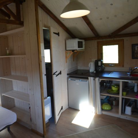 Safaritent 2 personen - Lodge Afrika 1 slaapkamer