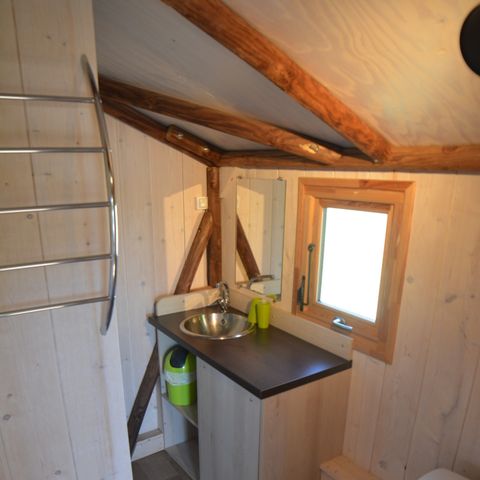 Safaritent 2 personen - Lodge Afrika 1 slaapkamer