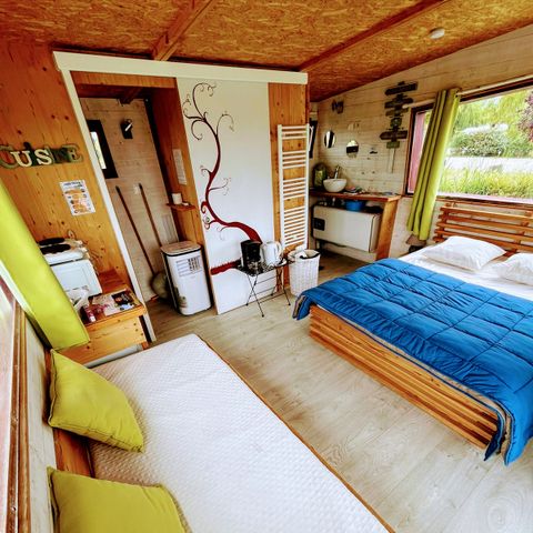 Tiny house 3 personen - Schwimmende Lodge