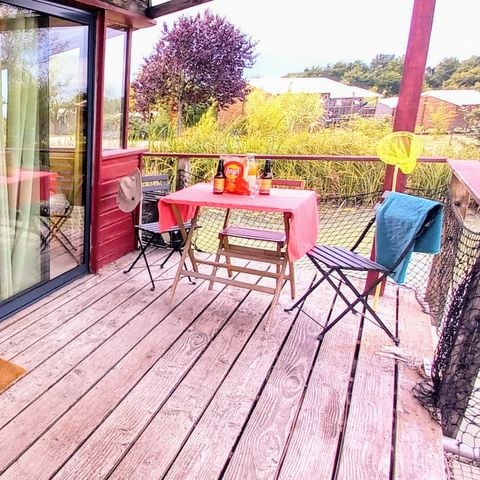 HÉBERGEMENT INSOLITE 3 personnes - Lodge Flottante