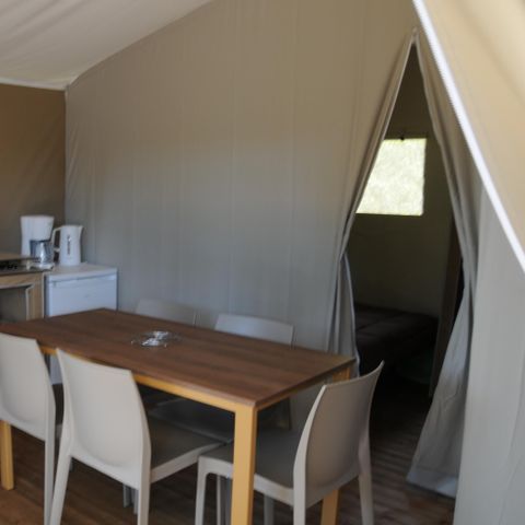 Tent 5 persons - LODGE HOEDIC CONFORT without sanitary facilities