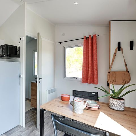 Mobile home 2 persons - Pénestin CONFORT 16m² (1 bedroom - 2 persons) + Covered terrace + TV