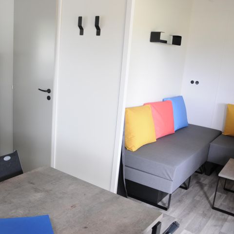 Mobilhome 6 personnes - Paimpol CONFORT 28m² (2ch-4/6pers) + Terrasse couverte + TV Arrivée Mercredi