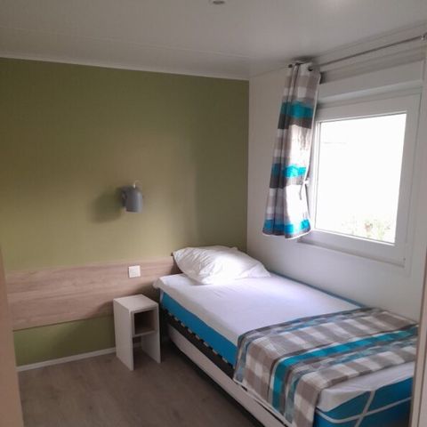 Mobile home 5 persons - PMR Berric PREMIUM (3 bedrooms) 44m² + covered terrace 18m² + TV + dishwasher