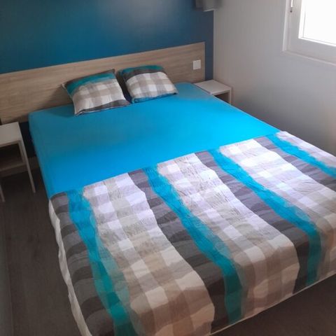 Casa mobile 5 persone - Casa mobile PMR Berric PREMIUM (3 camere) 44m² + terrazza coperta 18m² + TV + lavastoviglie