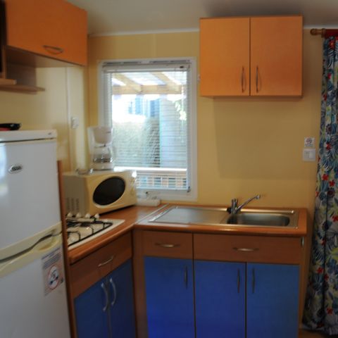 Mobile home 4 persons - Mobile home Damgan STANDARD 21 m² (2 bedrooms - sleeps 4) + Covered terrace + TV