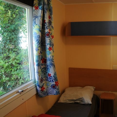 Stacaravan 4 personen - Stacaravan Damgan STANDARD 21 m² (2 slaapkamers - 4 pers.) + Overdekt terras + TV