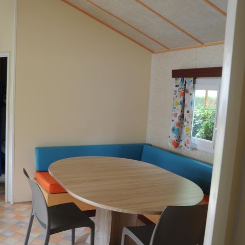 Mobile home 5 persons - Mobi-home Berric STANDARD 27m² (2 bedrooms) + Covered terrace + TV