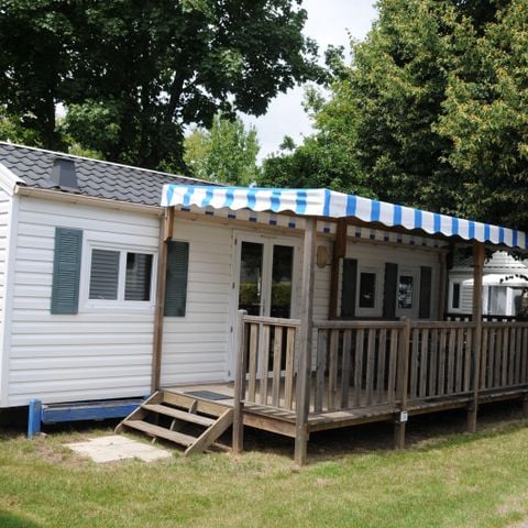 Mobile home 5 persons - Mobi-home Berric STANDARD 27m² (2 bedrooms) + Covered terrace + TV