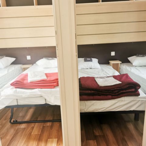 MOBILHOME 7 personas - MH 3 dormitorios Confort+ terraza