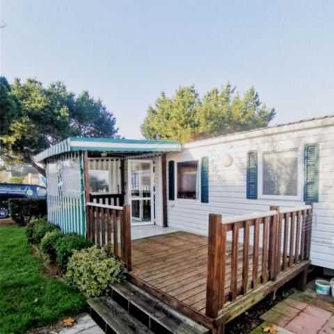 MOBILHOME 5 personnes - 2 chambres Eden terrasse en bois semi-couverte
