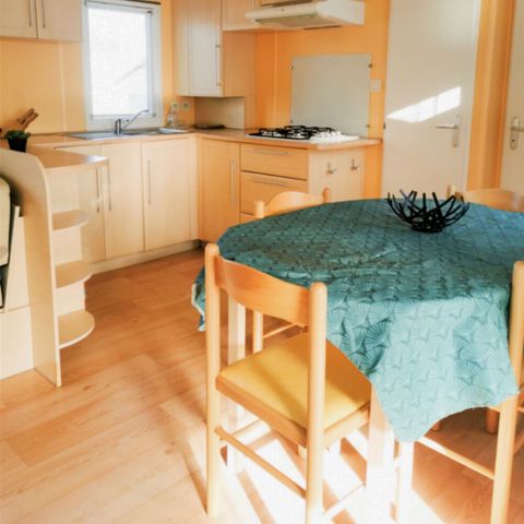 MOBILE HOME 7 people - MH 3 bedroom Eden semi-covered wooden terrace