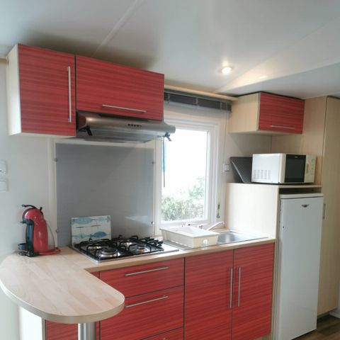 MOBILHOME 5 personnes - MH 2 chambres Confort terrasse dalles