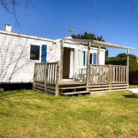 Mobilhome 5 personnes - MH 2 Ch Confort 5 pers+Terrasse semi-couverte