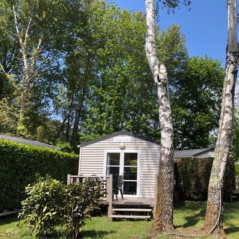 Mobile home 2 persons - CLASSIC 18-1 >10years - max 2 adults - TV, 1 bedroom, approx. 18m